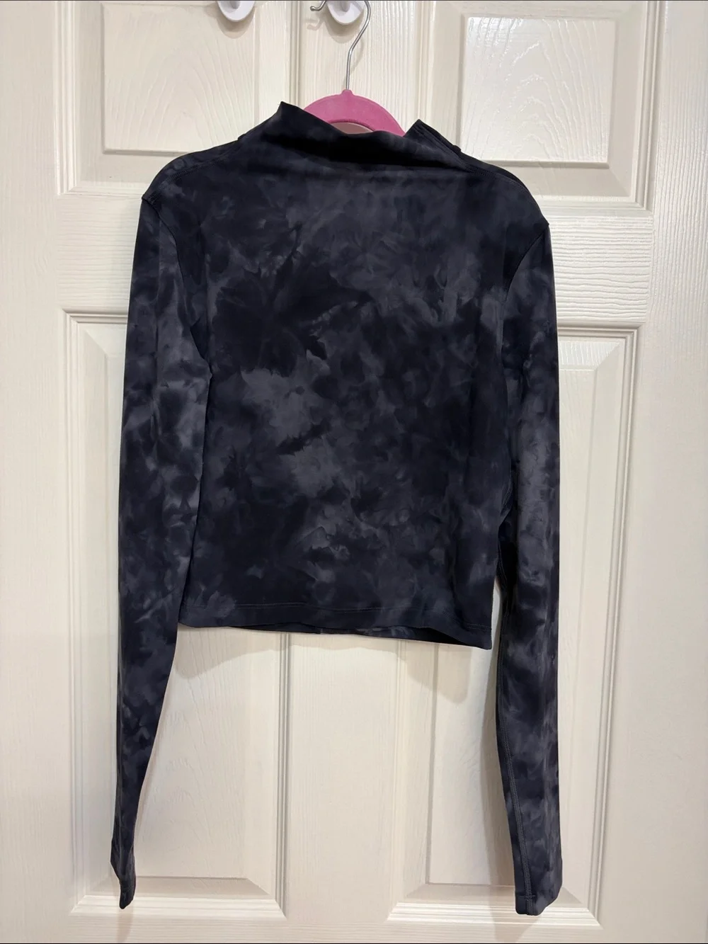 049. Lululemon All Aligned Mock Neck Long Sleeve Shirt Diamond Dye